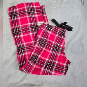 Old Navy Pink Plaid Pajama Pants